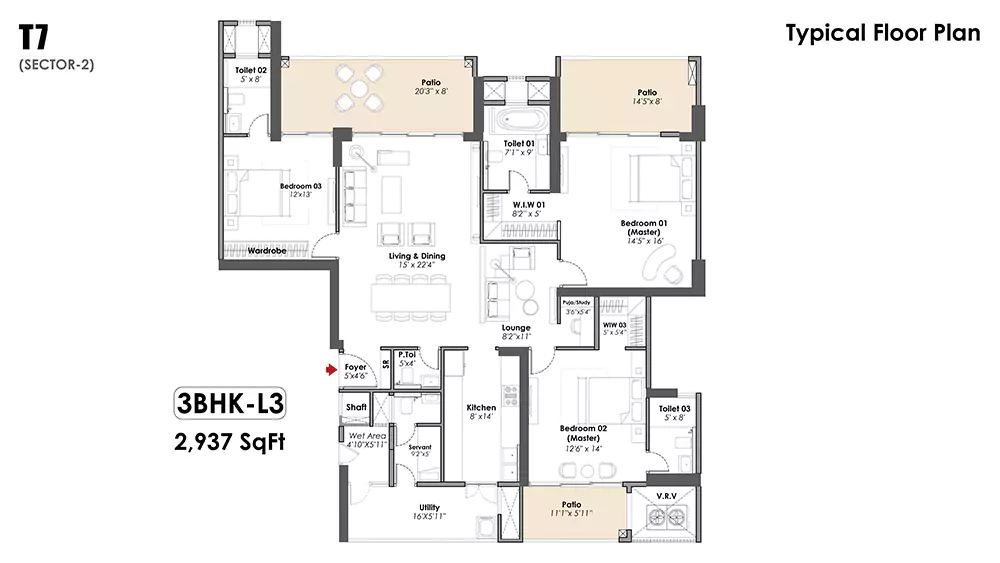 Whiteland The Aspen Jewel 25